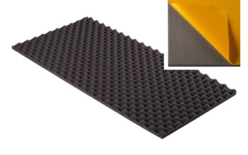 Akustik Noppenschaumstoff MicroPor 100 x 50 x (2- 9cm) Selbstklebend – Bild 3