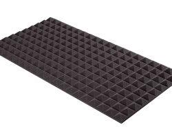 Akustikschaumstoff Eco-Line 100 x 50 x 3cm anthrazit