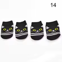 Akustik - Stuhlsocken Comic Katzen