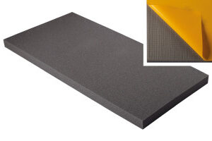 Planer Schaumstoff MicroPor klebend 100 x 50 x 3 cm