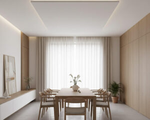 Akustik-Deckensegel Rechteck 1200 x 600